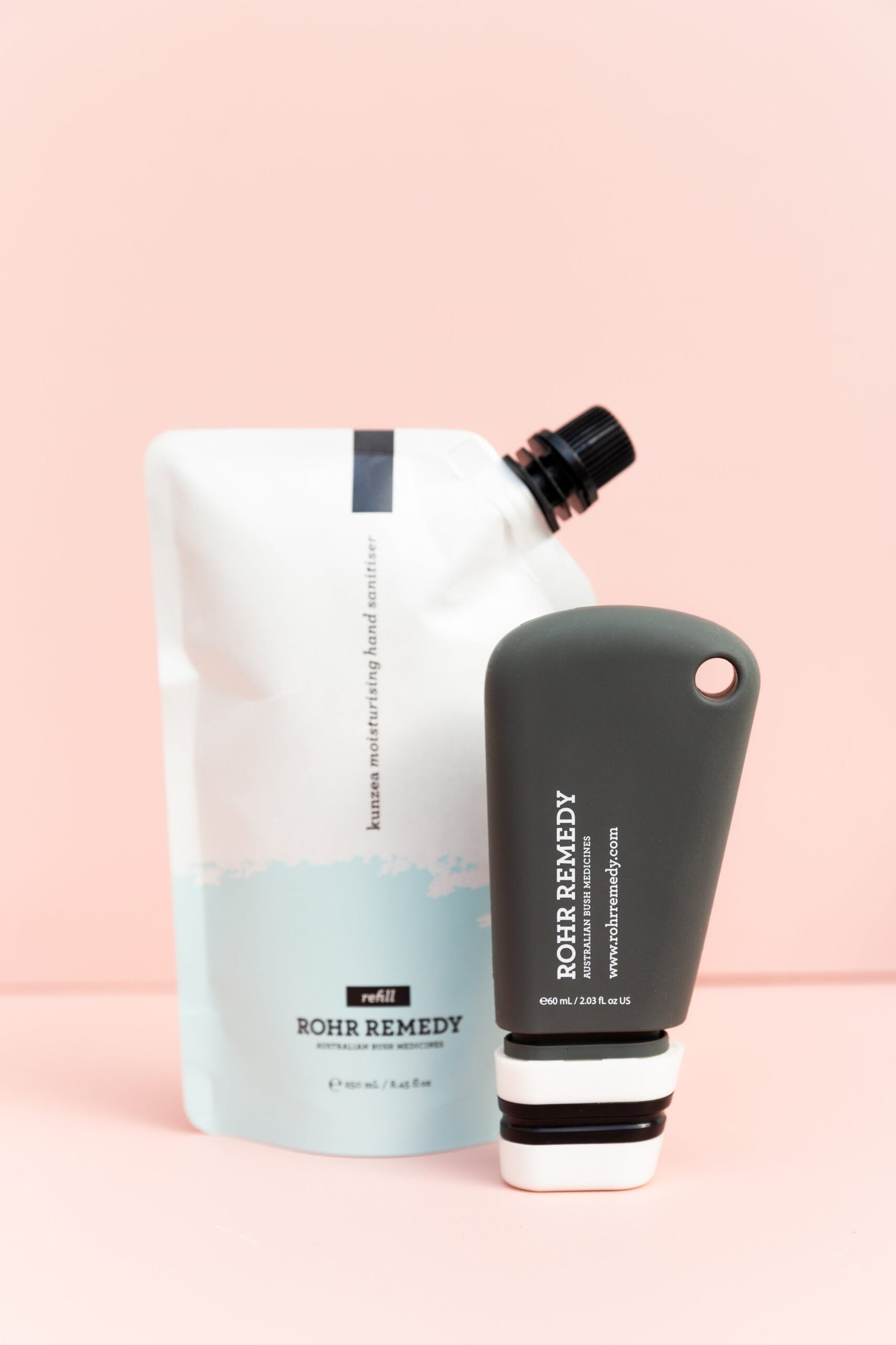 Kunzea + Pineapple Hand Sanitiser - L Eco Pouch 250g + FREE refill tube - Image 2